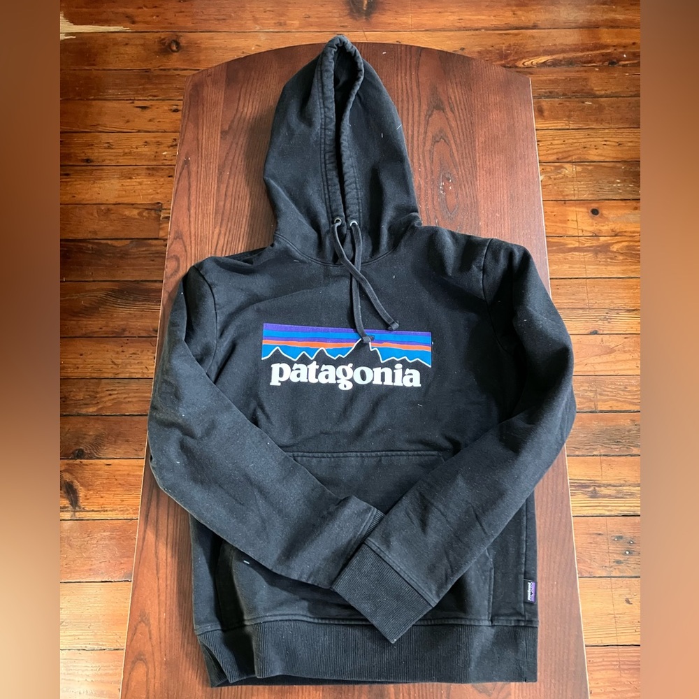 Patagonia Black P6 Hoodie